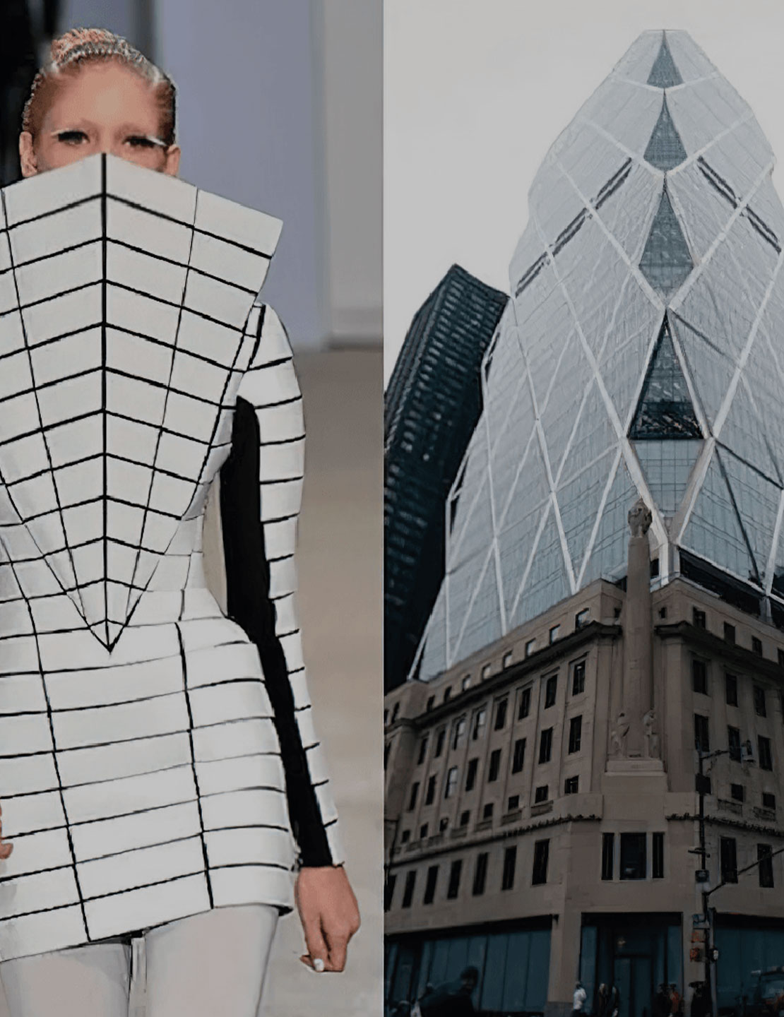 La arquitectura de la moda: edificios que visten