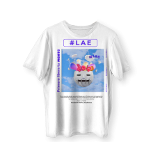 Camiseta oversize LAE Azul